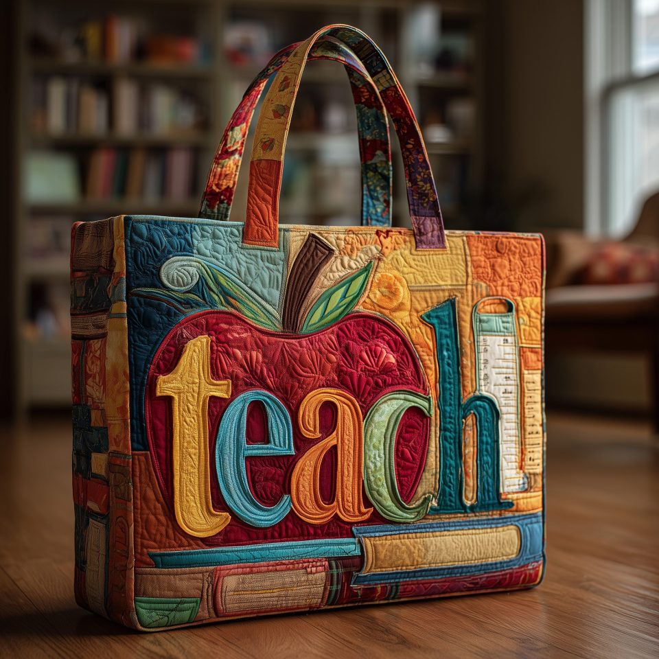 Teacher Quilted Tote Bag GFTOMA1645