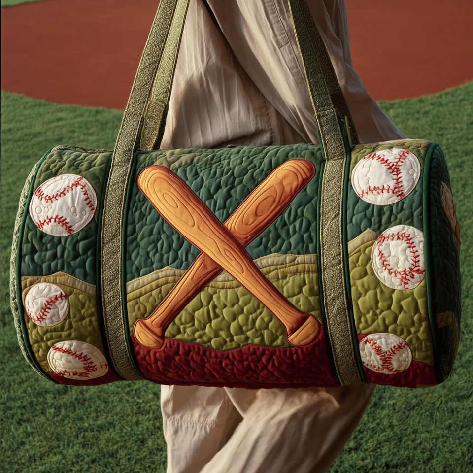 Baseball Quilted Duffle Bag GFTOMA3350